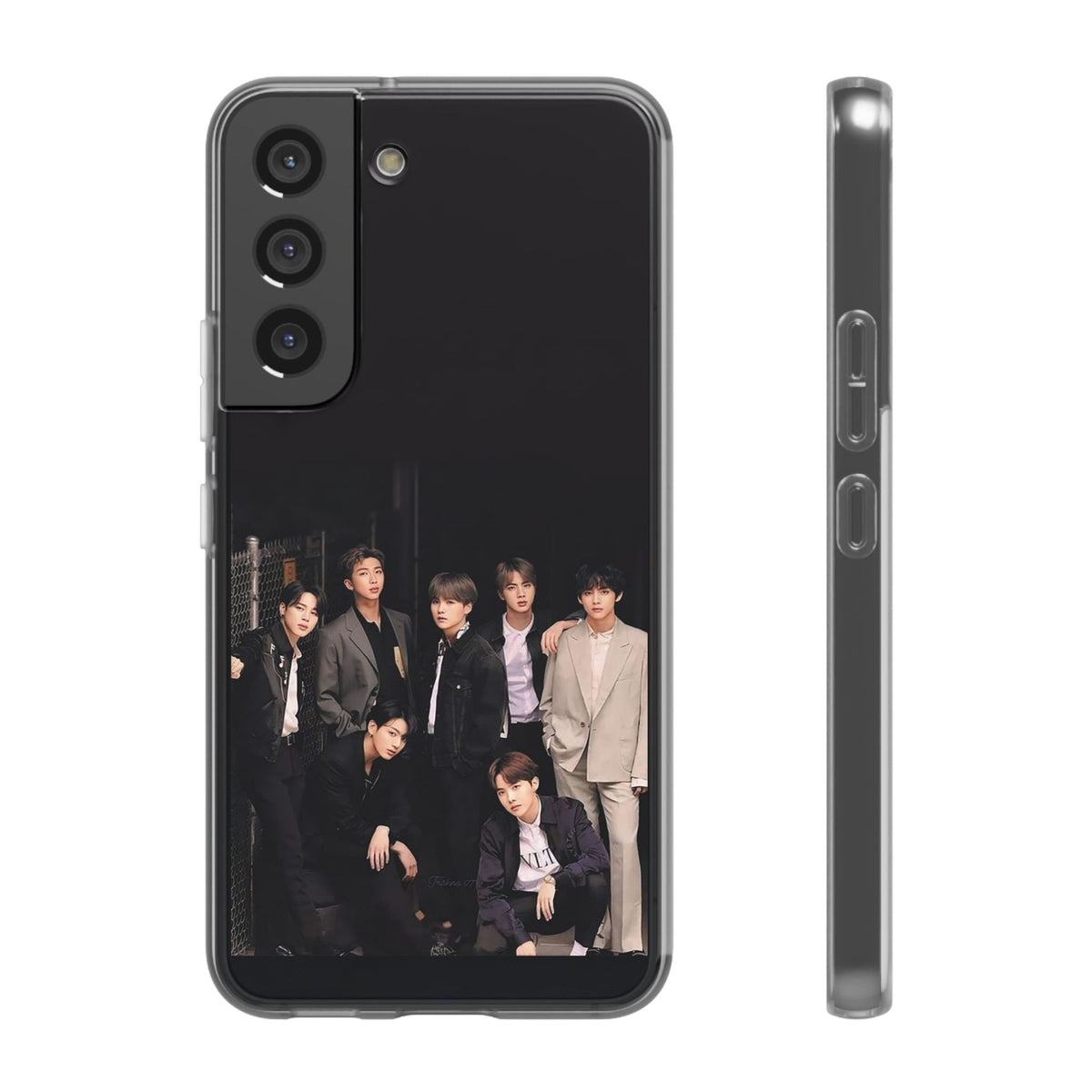 BTS OT7 Flexi Cell Phone Case - iPhone, Samsung and Custom Covers - K - Pop Phone Covers, Gifts for Fans, Stylish Cell Phone Accessories - Beyond The Shoppe