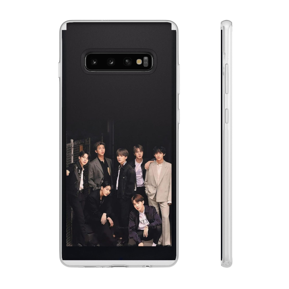 BTS OT7 Flexi Cell Phone Case - iPhone, Samsung and Custom Covers - K - Pop Phone Covers, Gifts for Fans, Stylish Cell Phone Accessories - Beyond The Shoppe