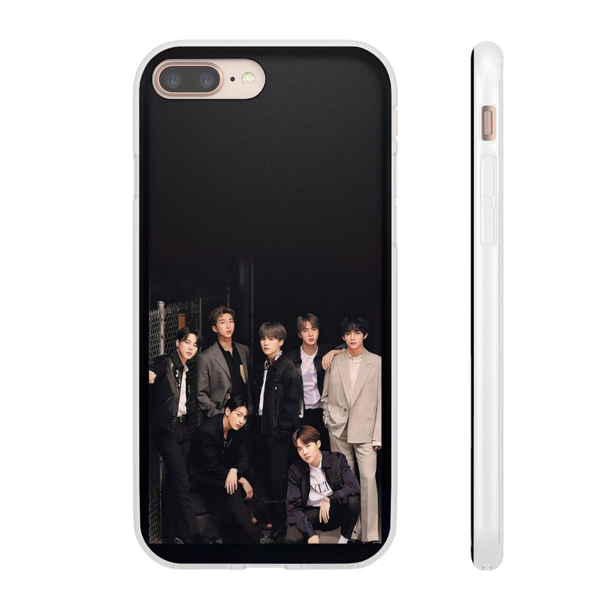 BTS OT7 Flexi Cell Phone Case - iPhone, Samsung and Custom Covers - K - Pop Phone Covers, Gifts for Fans, Stylish Cell Phone Accessories - Beyond The Shoppe