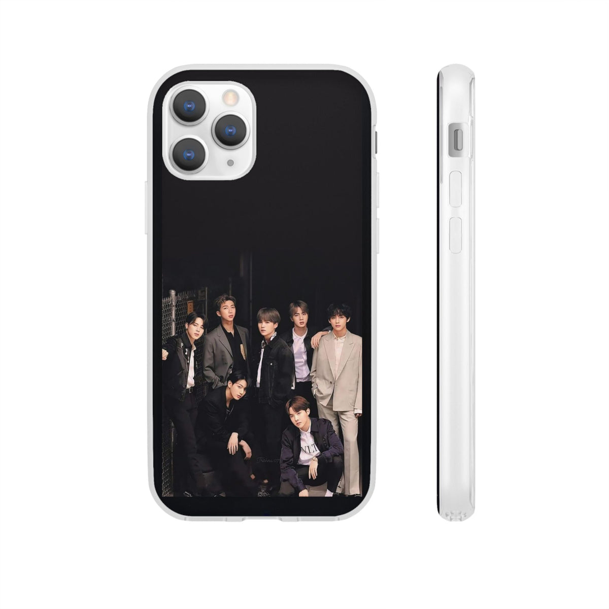 BTS OT7 Flexi Cell Phone Case - iPhone, Samsung and Custom Covers - K - Pop Phone Covers, Gifts for Fans, Stylish Cell Phone Accessories - Beyond The Shoppe