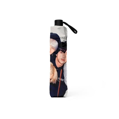 BTS OT7 Full Color - RM Jin JHope Suga Jimin V & JK - Automatic Tri - Fold Umbrella - Beyond The Shoppe