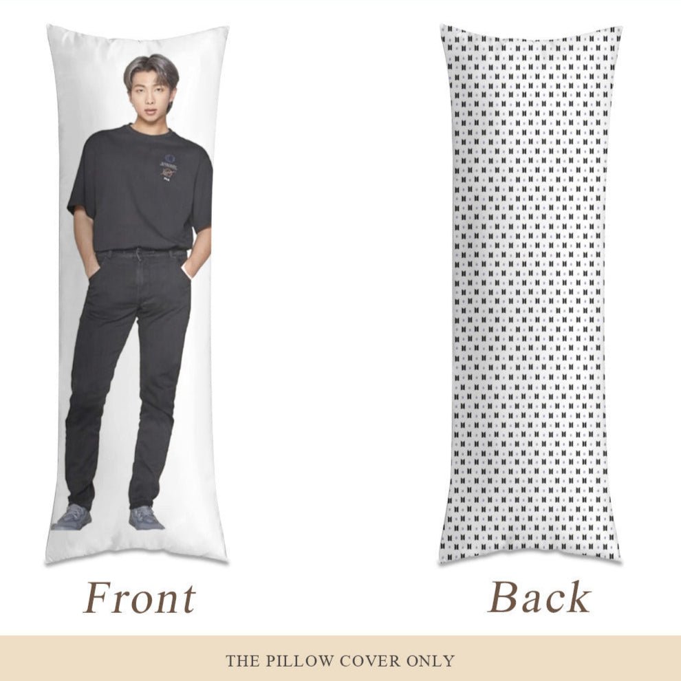 BTS RM body pillow case - 3 sizes - Namjoon full size pillow case - BTS rm double sidedpillowcase - Beyond The Shoppe