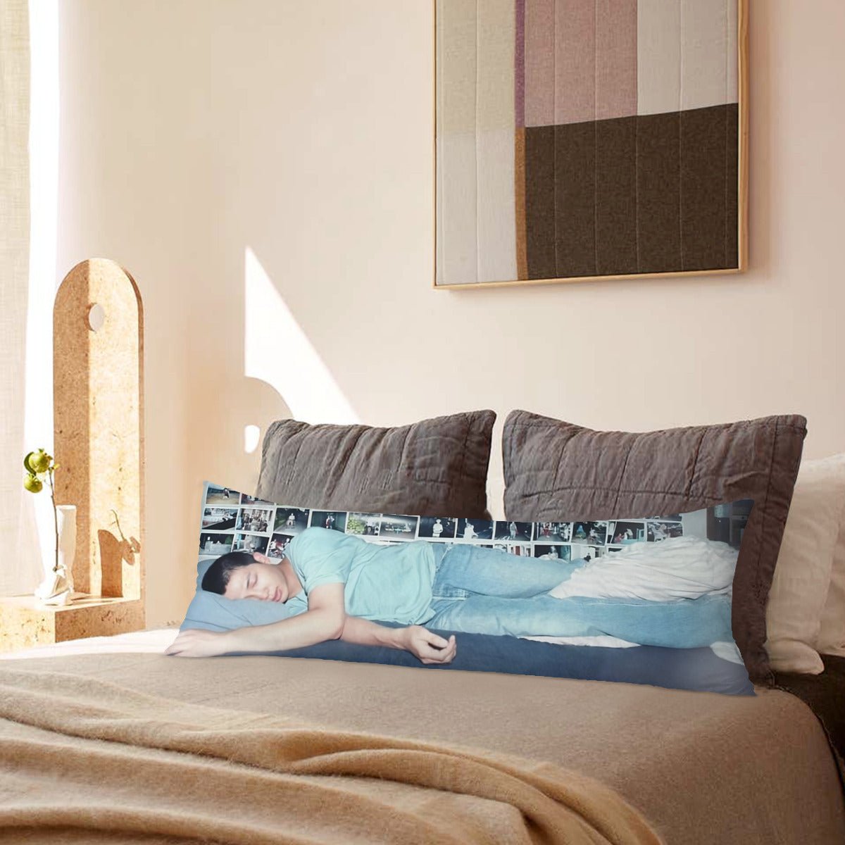 BTS RM Sleeping body pillow case - 3 sizes - Namjoon full size pillow case - BTS rm pillow case - Beyond The Shoppe