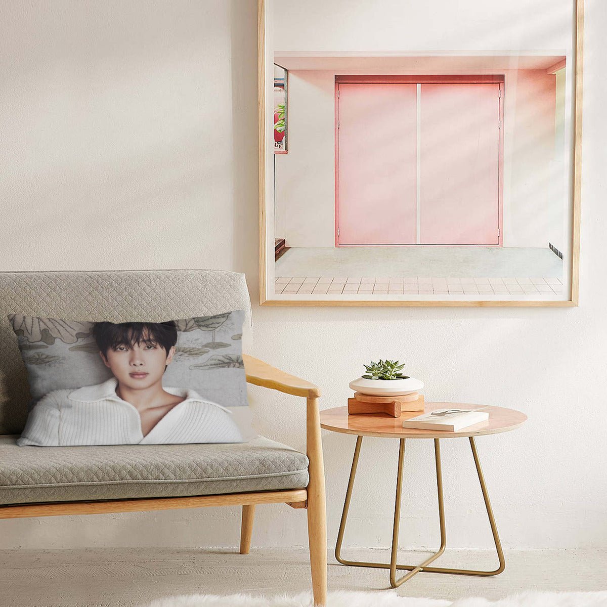 BTS Sexy RM themed Pillow sham - double sided pillow case - Pillowcase! Great KPOP Gift! - Beyond The Shoppe