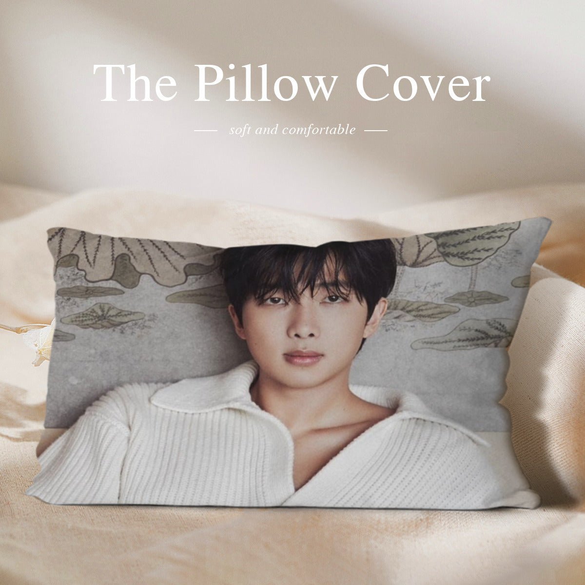 BTS Sexy RM themed Pillow sham - double sided pillow case - Pillowcase! Great KPOP Gift! - Beyond The Shoppe