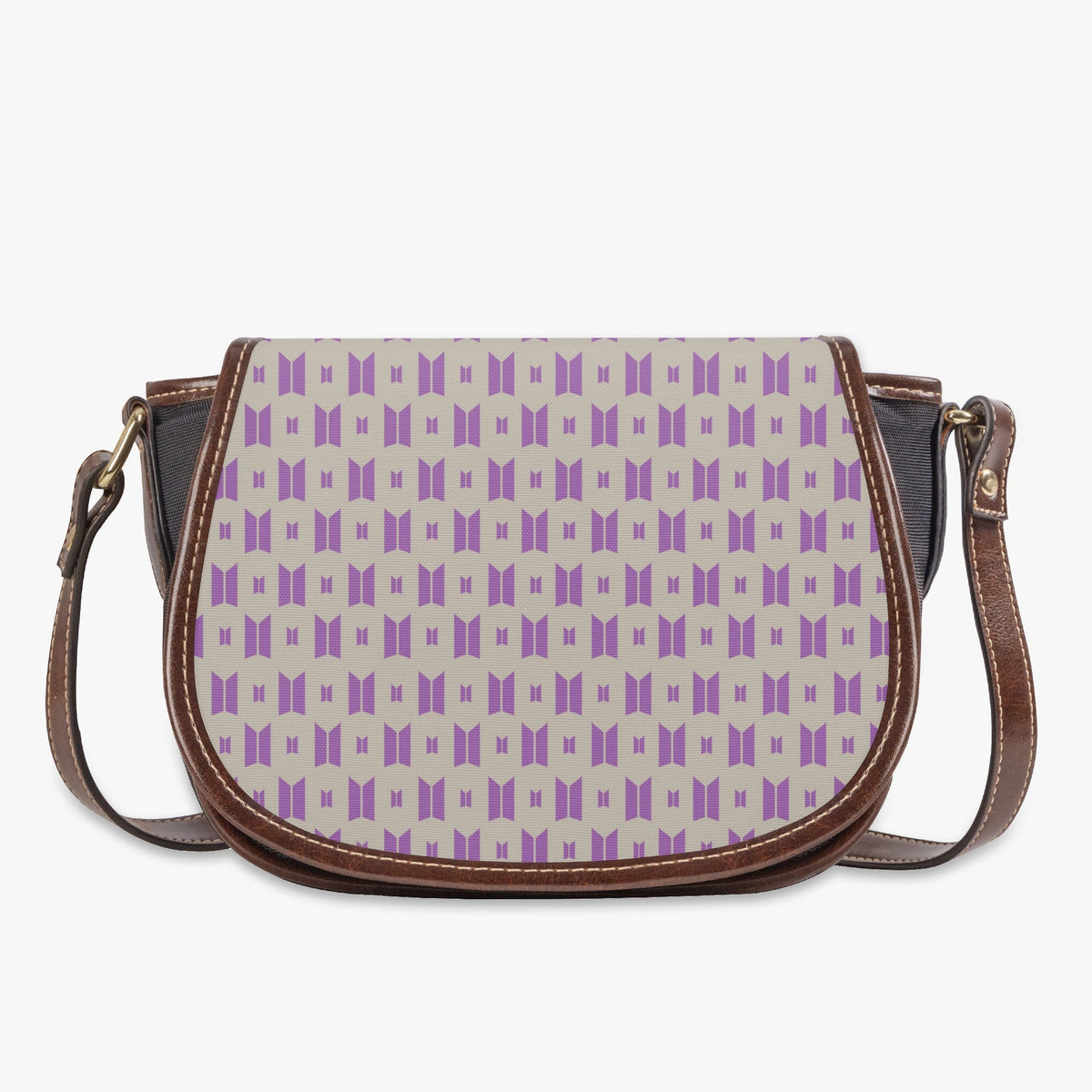 BTS Shoulder Bag - BTS purse - BTS inspired women's bag - Saddle bag - bts clutch - bts bag - great Army gift! - Beyond The Shoppe