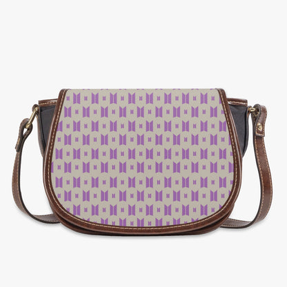 BTS Shoulder Bag - BTS purse - BTS inspired women's bag - Saddle bag - bts clutch - bts bag - great Army gift! - Beyond The Shoppe