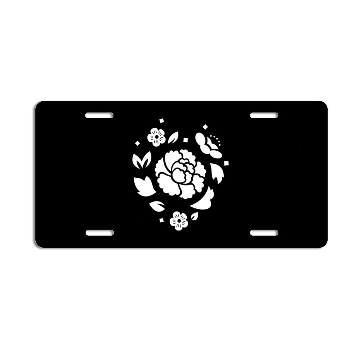 BTS Suga Agust D Lotus License Plate From - Car accessory - Kpop gift! - Beyond The Shoppe