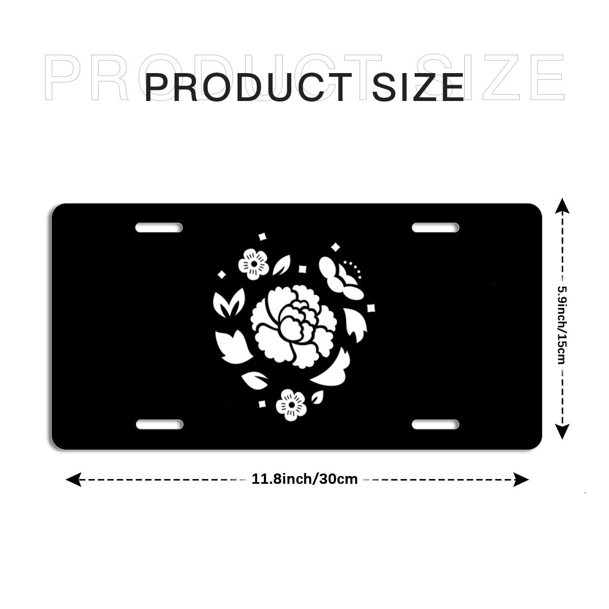 BTS Suga Agust D Lotus License Plate From - Car accessory - Kpop gift! - Beyond The Shoppe