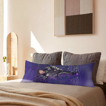 BTS Suga Arirang Full Body Pillow Case - Double Sided with two different photos full body pillowcases - 3 sizes! Great Kpop gift idea! - Beyond The Shoppe