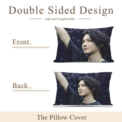BTS Suga concert themed Pillow sham - double sided pillow case - Pillowcase! Great KPOP Gift! - Beyond The Shoppe