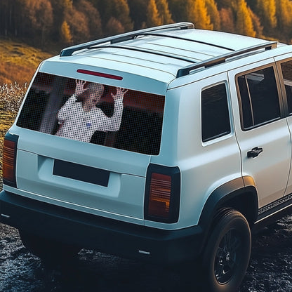 BTS Suga - Yoongi "Let me out!" Sticker - 20" x 24" Great for rear windshields! Great for windows! - Beyond The Shoppe