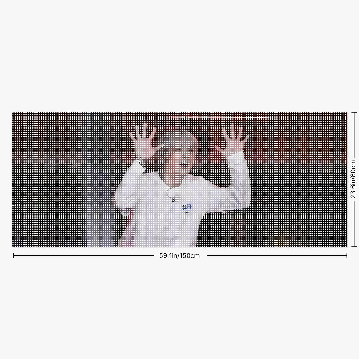 BTS Suga - Yoongi "Let me out!" Sticker - 20" x 24" Great for rear windshields! Great for windows! - Beyond The Shoppe