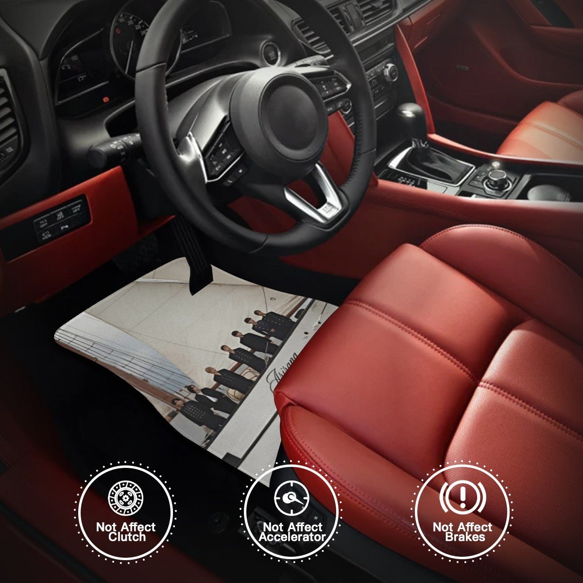 BTS Swim Arirang - Car Floor Mats - Car Accessories - Kpop car mats - (Set of 4 - 2 Front & 2 Rear) - Beyond The Shoppe