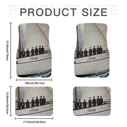 BTS Swim Arirang - Car Floor Mats - Car Accessories - Kpop car mats - (Set of 4 - 2 Front & 2 Rear) - Beyond The Shoppe