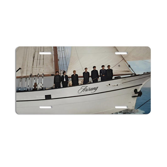 BTS Swim - Arirang Vanity Plate for your car - License Plate - Car accessories - Beyond The Shoppe