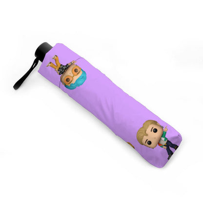 BTS Tannies Umbrella - Purple! Automatic opening umbrella - Bts rainy weather, BTS protection from weather - Beyond The Shoppe