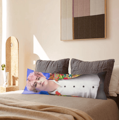 BTS V Body Pillow Case - Immediate shipping! 2 sizes available! - Beyond The Shoppe