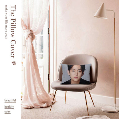 BTS V themed Pillow sham - double sided pillow case - Pillowcase! Great KPOP Gift! - Beyond The Shoppe
