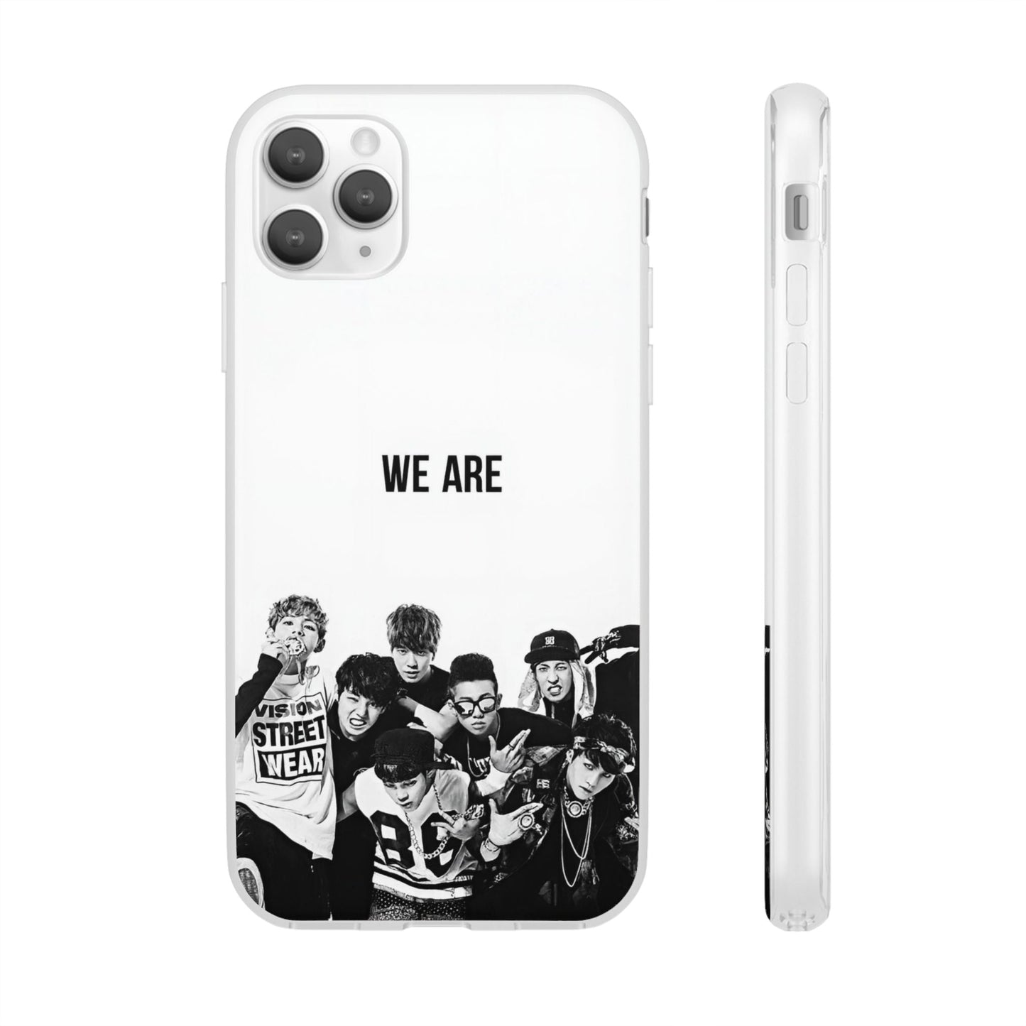 BTS We Are OT7 Cell Phone Case - iPhone, Samsung and Custom Covers - K - Pop Phone Covers, Gifts for Fans, Stylish Cell Phone Accessories - Beyond The Shoppe