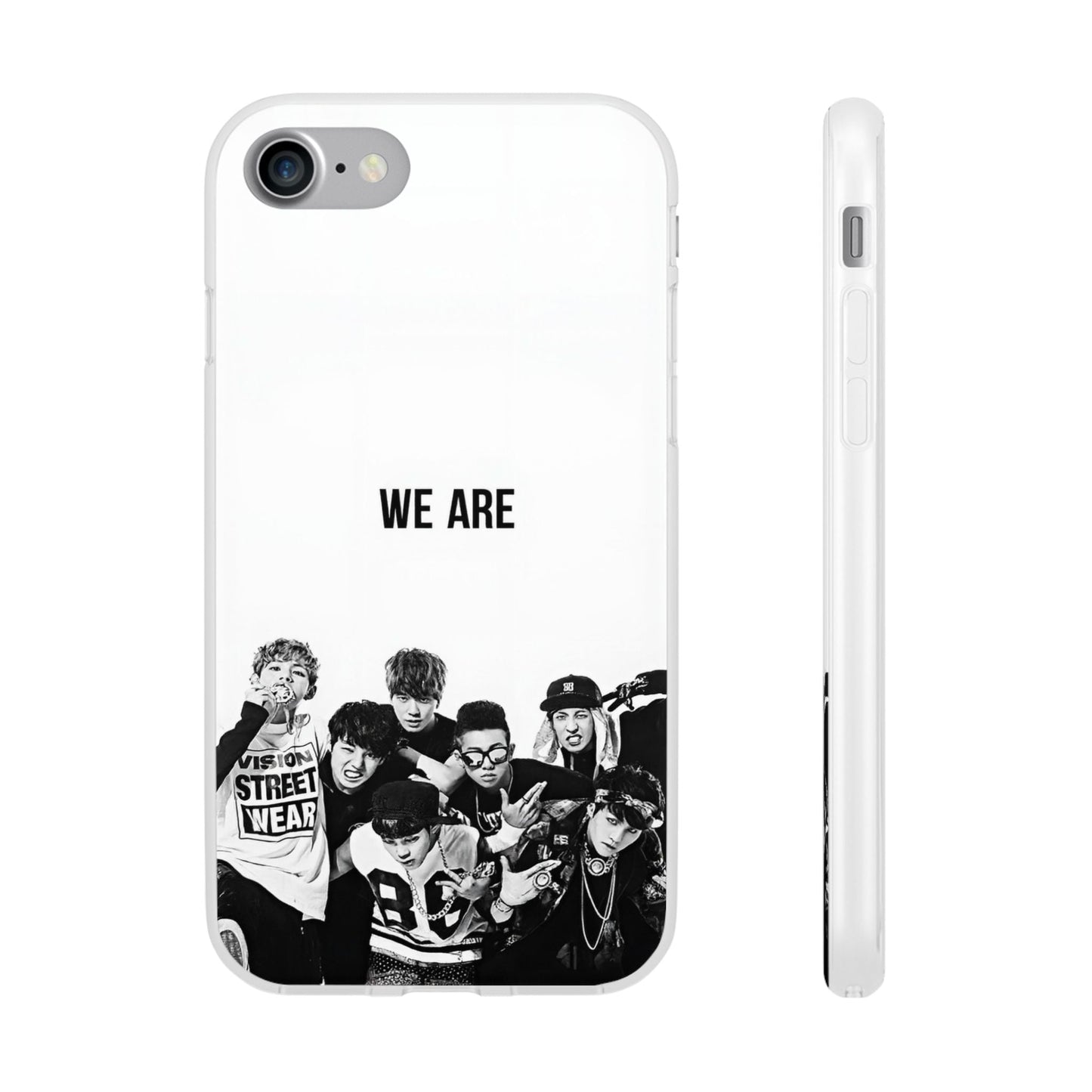 BTS We Are OT7 Cell Phone Case - iPhone, Samsung and Custom Covers - K - Pop Phone Covers, Gifts for Fans, Stylish Cell Phone Accessories - Beyond The Shoppe