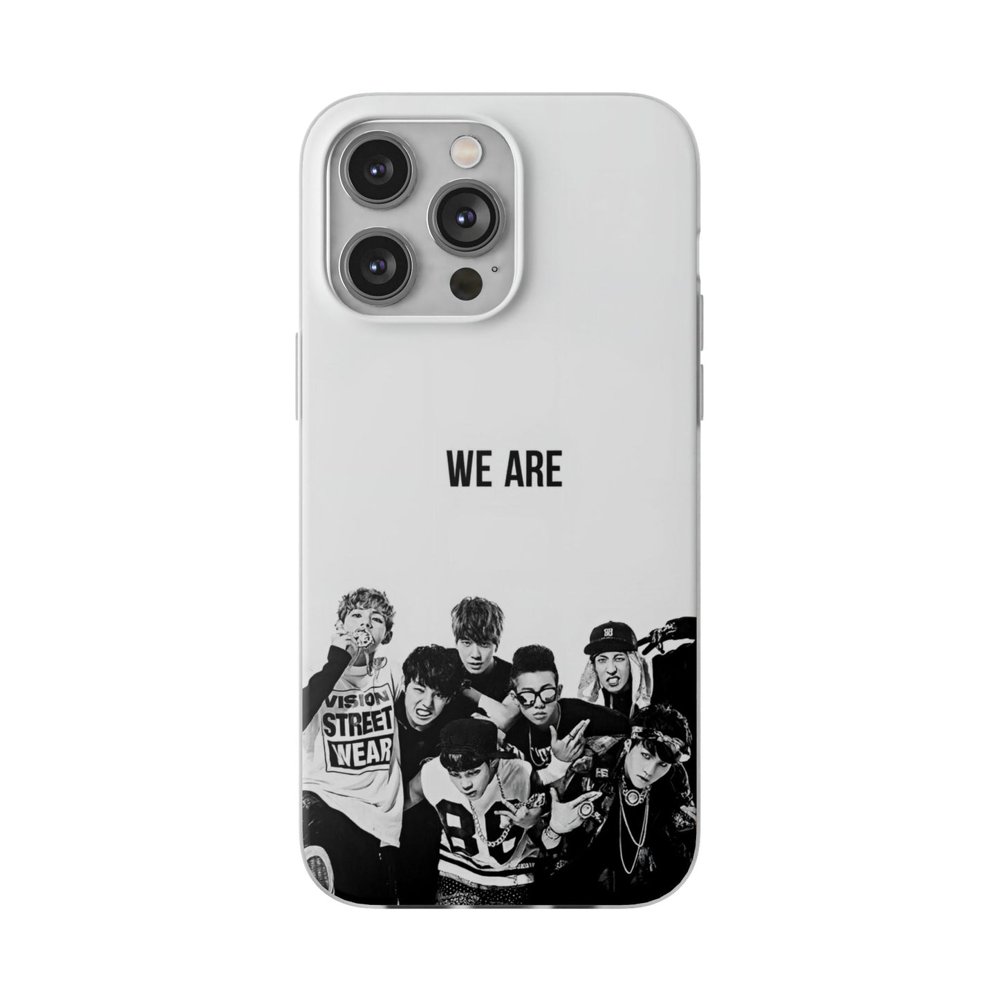 BTS We Are OT7 Cell Phone Case - iPhone, Samsung and Custom Covers - K - Pop Phone Covers, Gifts for Fans, Stylish Cell Phone Accessories - Beyond The Shoppe