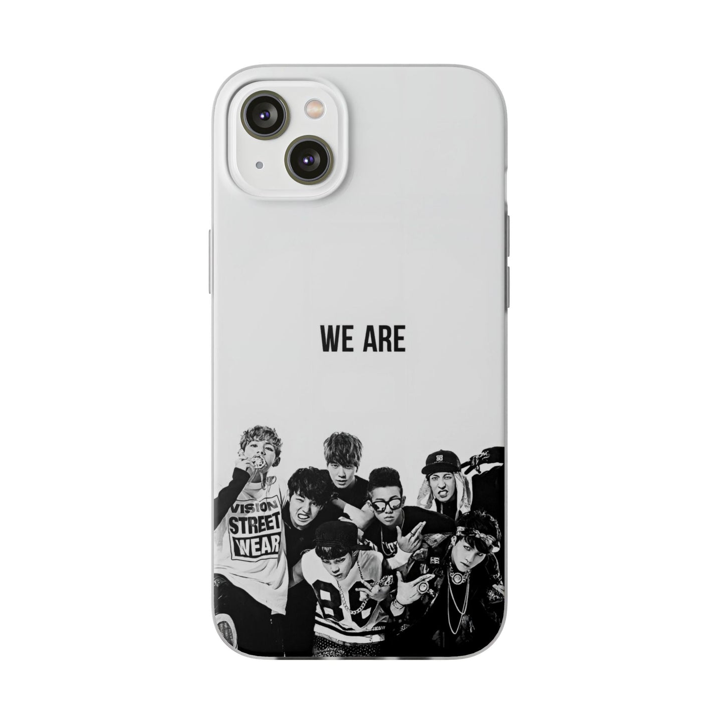 BTS We Are OT7 Cell Phone Case - iPhone, Samsung and Custom Covers - K - Pop Phone Covers, Gifts for Fans, Stylish Cell Phone Accessories - Beyond The Shoppe