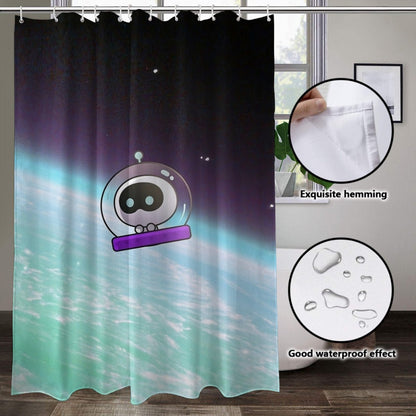 BTS Wooteo Shower Curtain - Ultimate bathroom accessory! Great home warming gift for your favorite Kpop lover! - Beyond The Shoppe