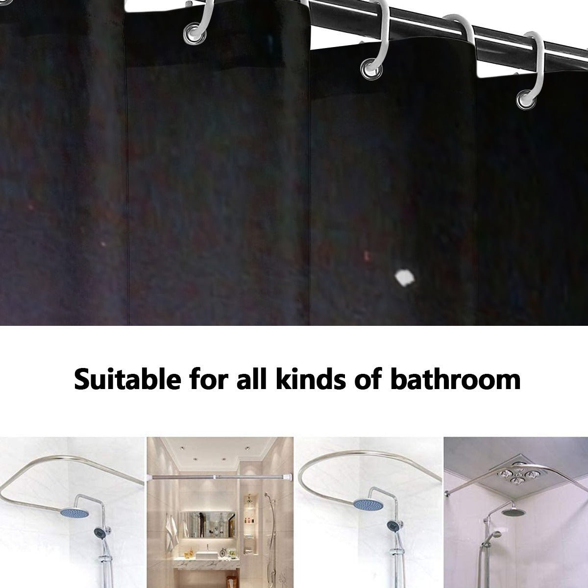 BTS Wooteo Shower Curtain - Ultimate bathroom accessory! Great home warming gift for your favorite Kpop lover! - Beyond The Shoppe