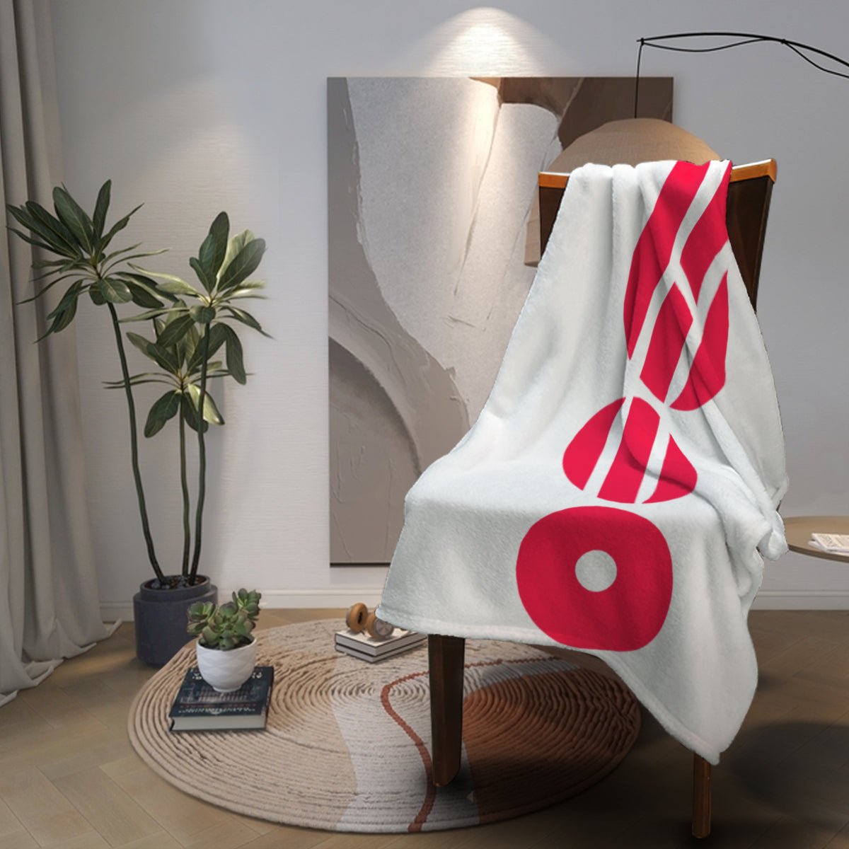 BTS World Tour ARIRANG 2026 Album Logo Flannel Breathable Blanket 4 Sizes! Blanket Throw - Beyond The Shoppe