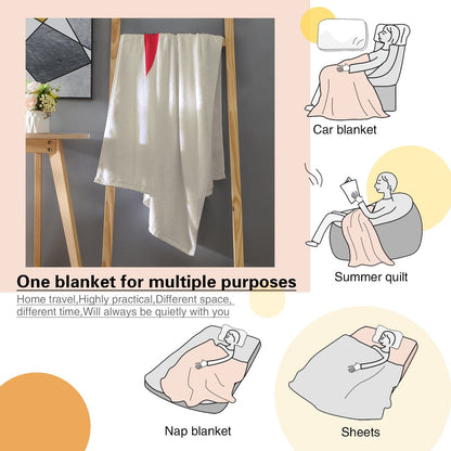 BTS World Tour ARIRANG 2026 Album Logo Flannel Breathable Blanket 4 Sizes! Blanket Throw - Beyond The Shoppe