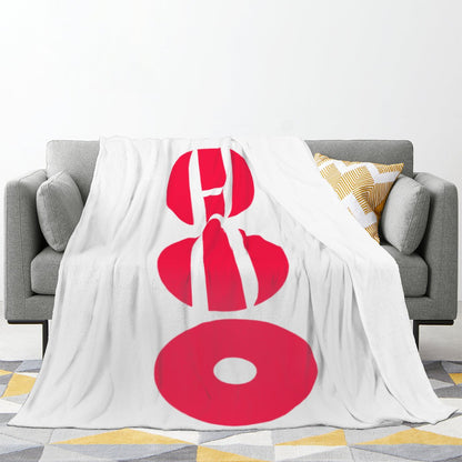 BTS World Tour ARIRANG 2026 Album Logo Flannel Breathable Blanket 4 Sizes! Blanket Throw - Beyond The Shoppe