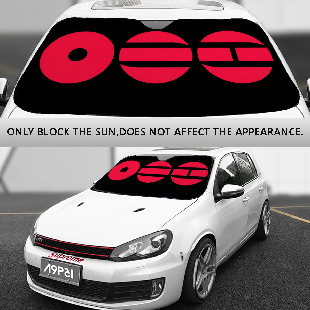 BTS World Tour ARIRANG 2026 Album Logo Sun Shade Black - Windshield Cover - KPop Themed - Great gift! Car Window Shield - Windshield Protector - Beyond The Shoppe