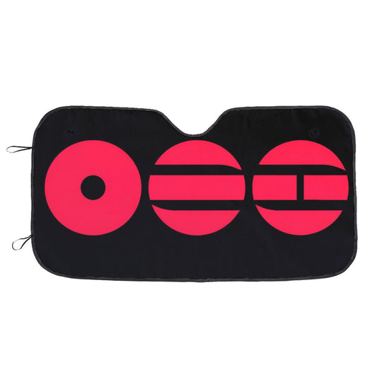 BTS World Tour ARIRANG 2026 Album Logo Sun Shade Black - Windshield Cover - KPop Themed - Great gift! Car Window Shield - Windshield Protector - Beyond The Shoppe