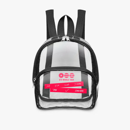 BTS WORLD TOUR ARIRANG 2026 Concert Tour Clear Backpack Mini - Beyond The Shoppe