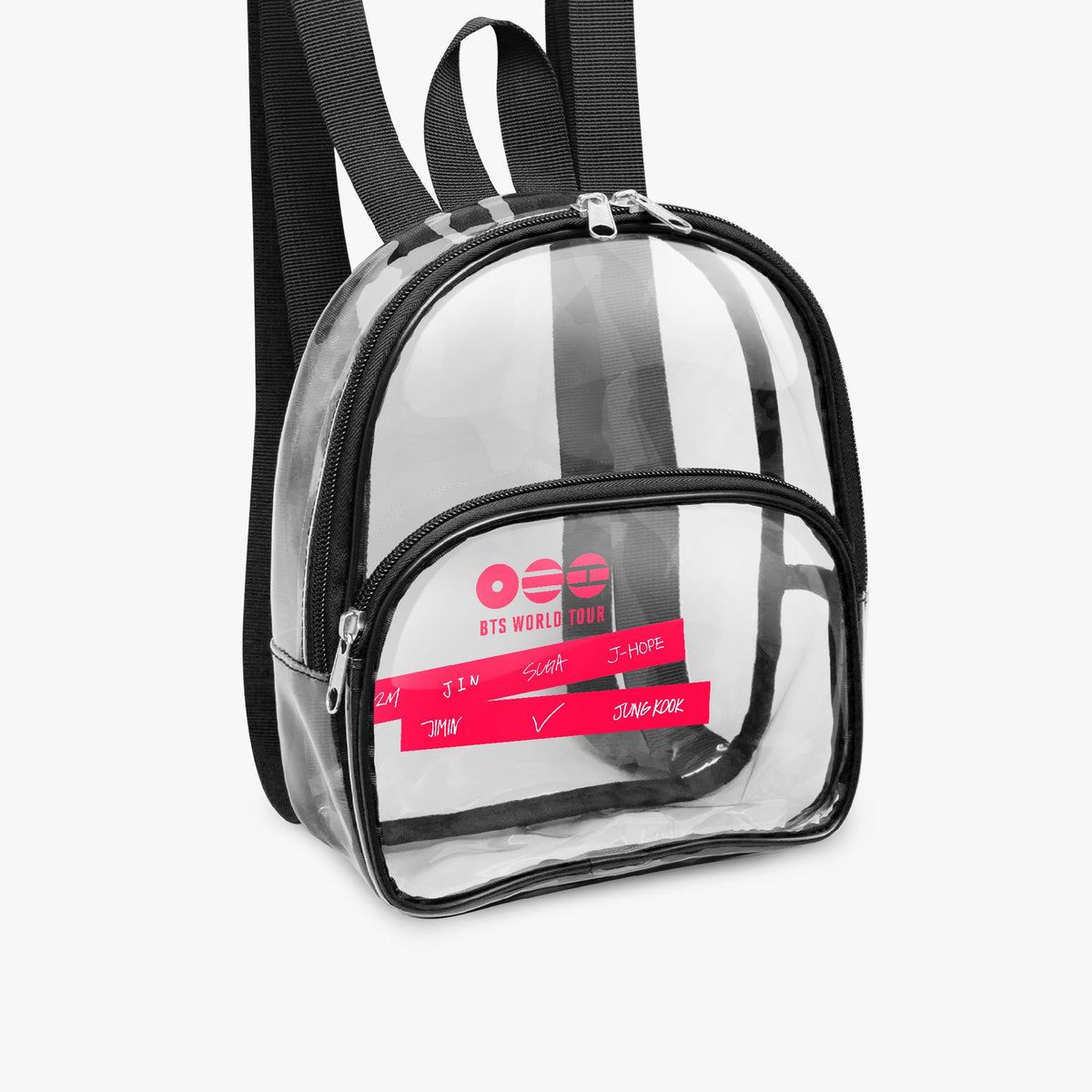 BTS WORLD TOUR ARIRANG 2026 Concert Tour Clear Backpack Mini - Beyond The Shoppe