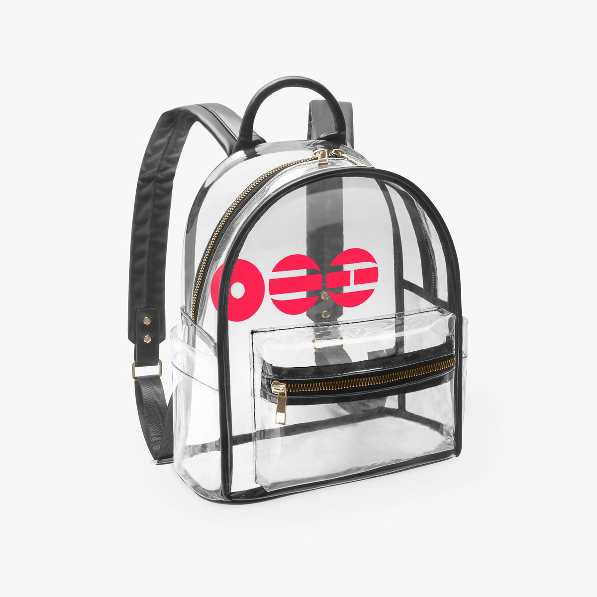BTS WORLD TOUR ARIRANG Concert tour - BTS New Era Logo Transparent Zipper Backpack - Concert Bag - Concert Backpack - Beyond The Shoppe