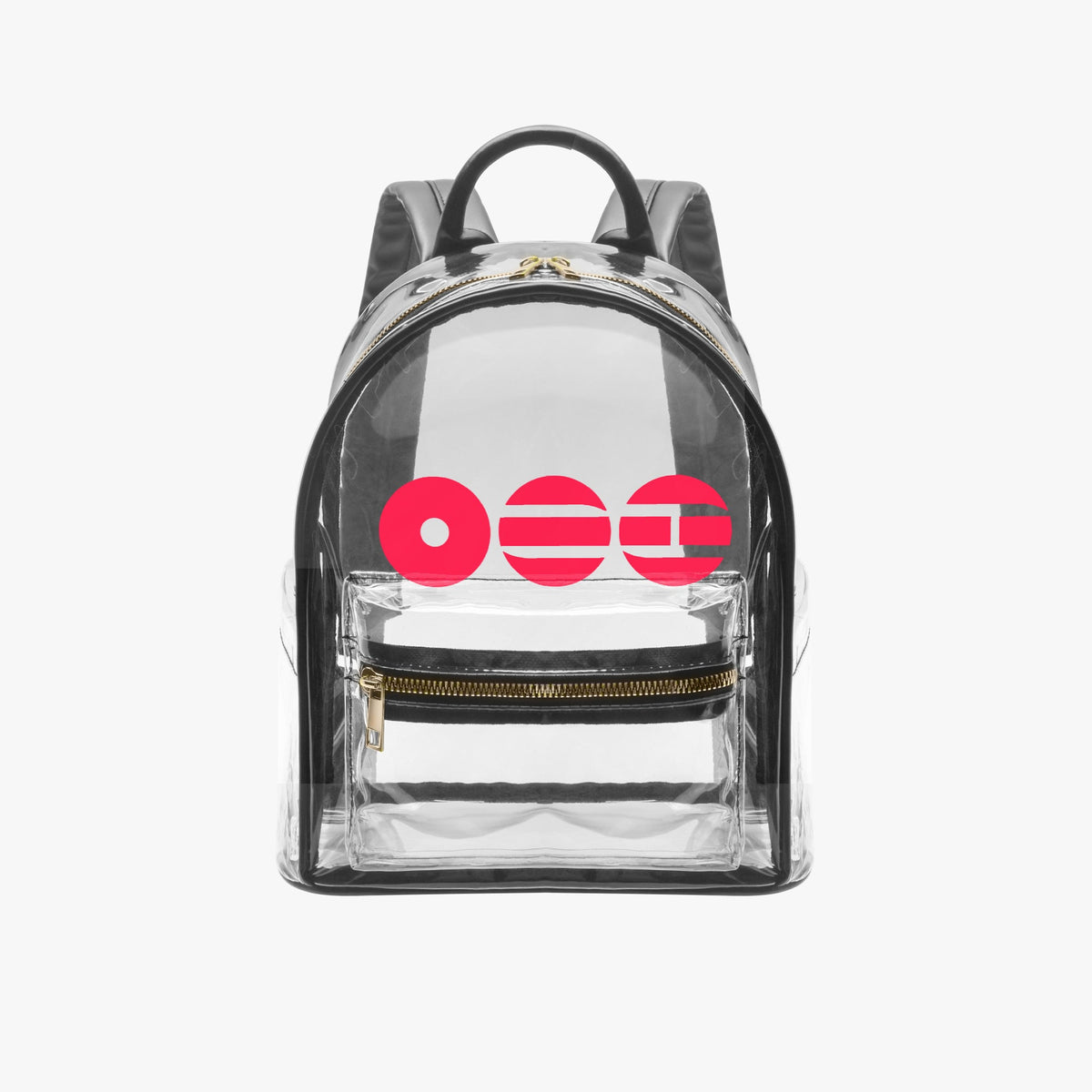 BTS WORLD TOUR ARIRANG Concert tour - BTS New Era Logo Transparent Zipper Backpack - Concert Bag - Concert Backpack - Beyond The Shoppe