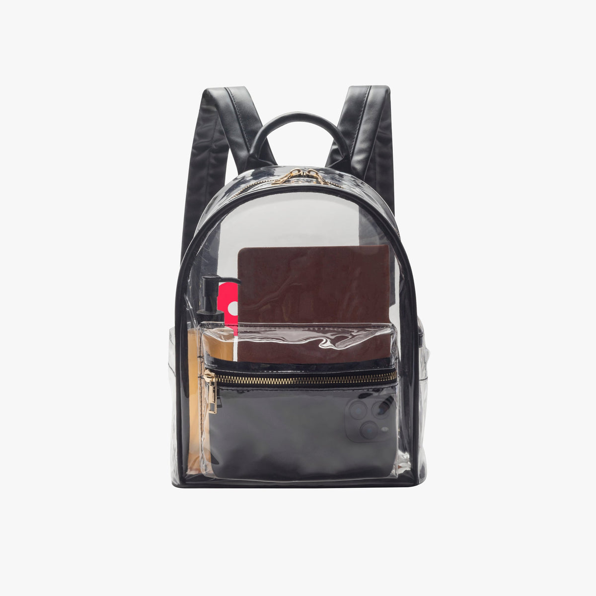 BTS WORLD TOUR ARIRANG Concert tour - BTS New Era Logo Transparent Zipper Backpack - Concert Bag - Concert Backpack - Beyond The Shoppe