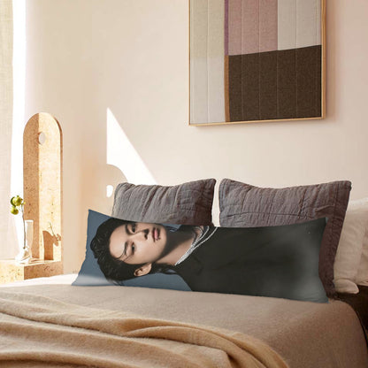 BTS JK body pillow case - 2 incredible photos of Jungkook - 3 sizes - JK full size pillowcase - BTS Jeon Jungkook