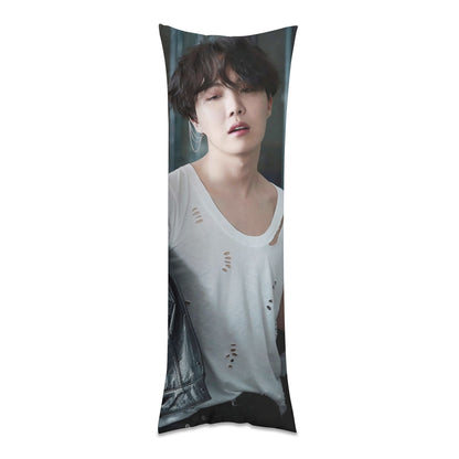 BTS Jhope Body Pillow Case - 3 Sizes - BTS J-Hope full size pillowcase - BTS J Hope double sided pillow case