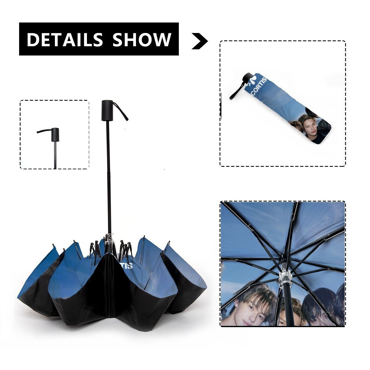 Cortis Automatic opening umbrella - Kpop for rainy weather and protection from weather - Beyond The Shoppe