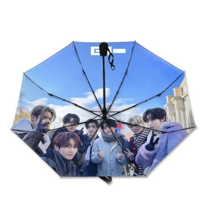 Enhpen Automatic opening umbrella - Kpop for rainy weather and protection from weather - Beyond The Shoppe