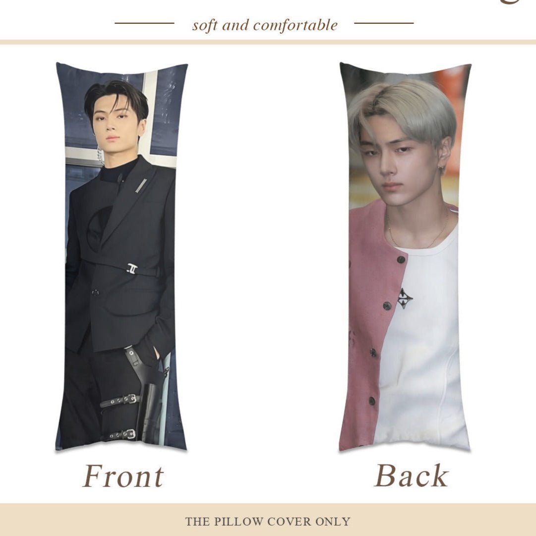 Enhpen Jay Full Body Pillow Case - Double Sided Full Body Pillowcases - 3 sizes! Long Pillow Cover Double - Sided Design (Multiple Sizes) - Beyond The Shoppe
