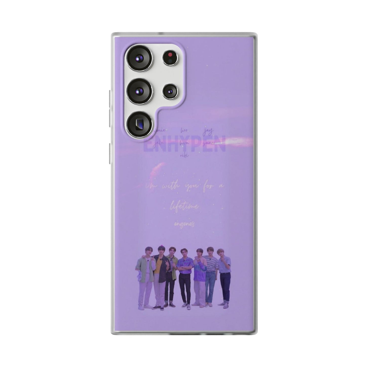 Enhypen Cell Phone Case - iPhone, Samsung and Custom Covers - K - Pop Phone Covers, Gifts for Fans, Stylish Cell Phone Accessories - Beyond The Shoppe