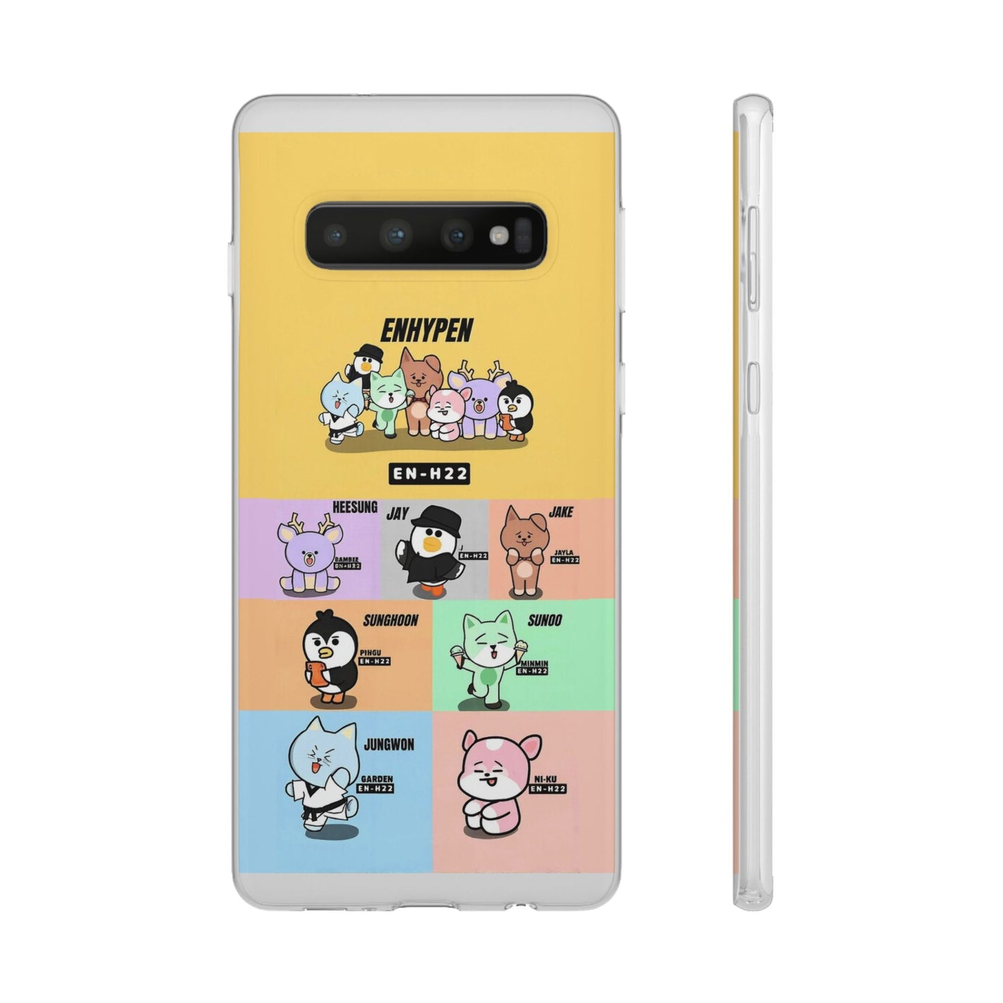Enhypen Cell Phone Case - iPhone, Samsung and Custom Covers - K - Pop Phone Covers, Gifts for Fans, Stylish Cell Phone Accessories - Beyond The Shoppe