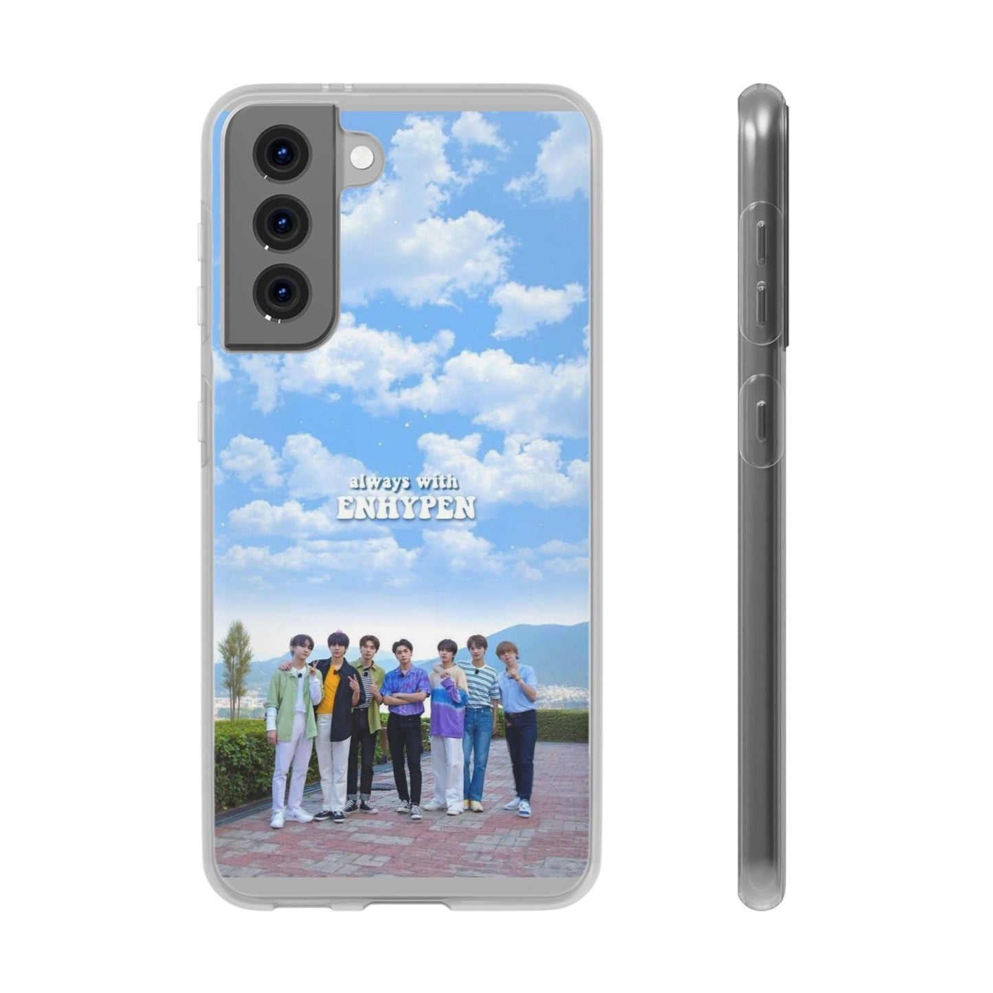 Enhypen Cell Phone Case - iPhone, Samsung and Custom Covers - K - Pop Phone Covers, Gifts for Fans, Stylish Cell Phone Accessories - Beyond The Shoppe
