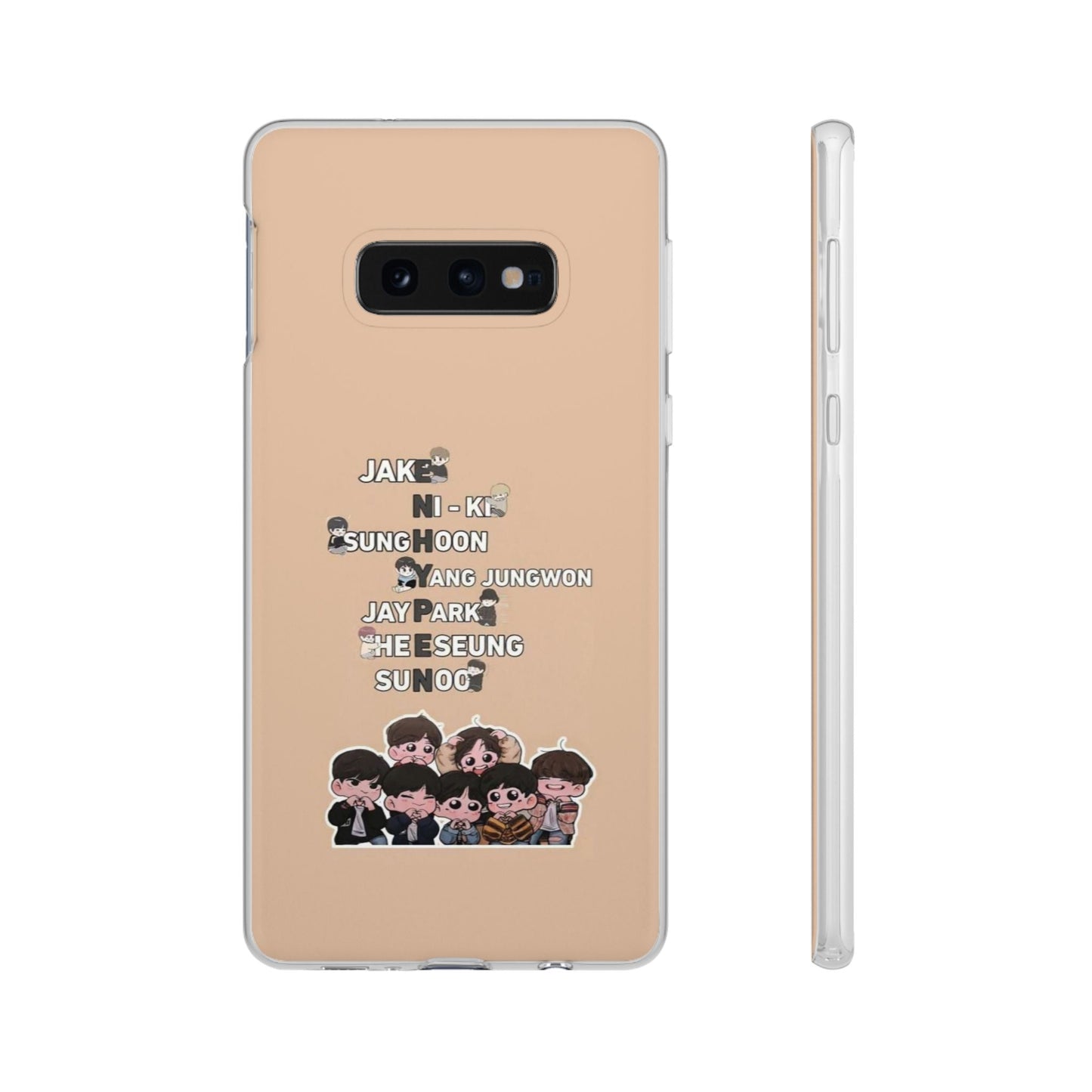 Enhypen Cell Phone Case - iPhone, Samsung and Custom Covers - K - Pop Phone Covers, Gifts for Fans, Stylish Cell Phone Accessories - Beyond The Shoppe