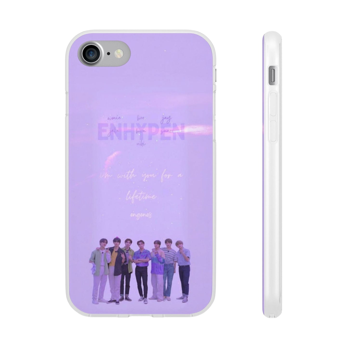 Enhypen Cell Phone Case - iPhone, Samsung and Custom Covers - K - Pop Phone Covers, Gifts for Fans, Stylish Cell Phone Accessories - Beyond The Shoppe