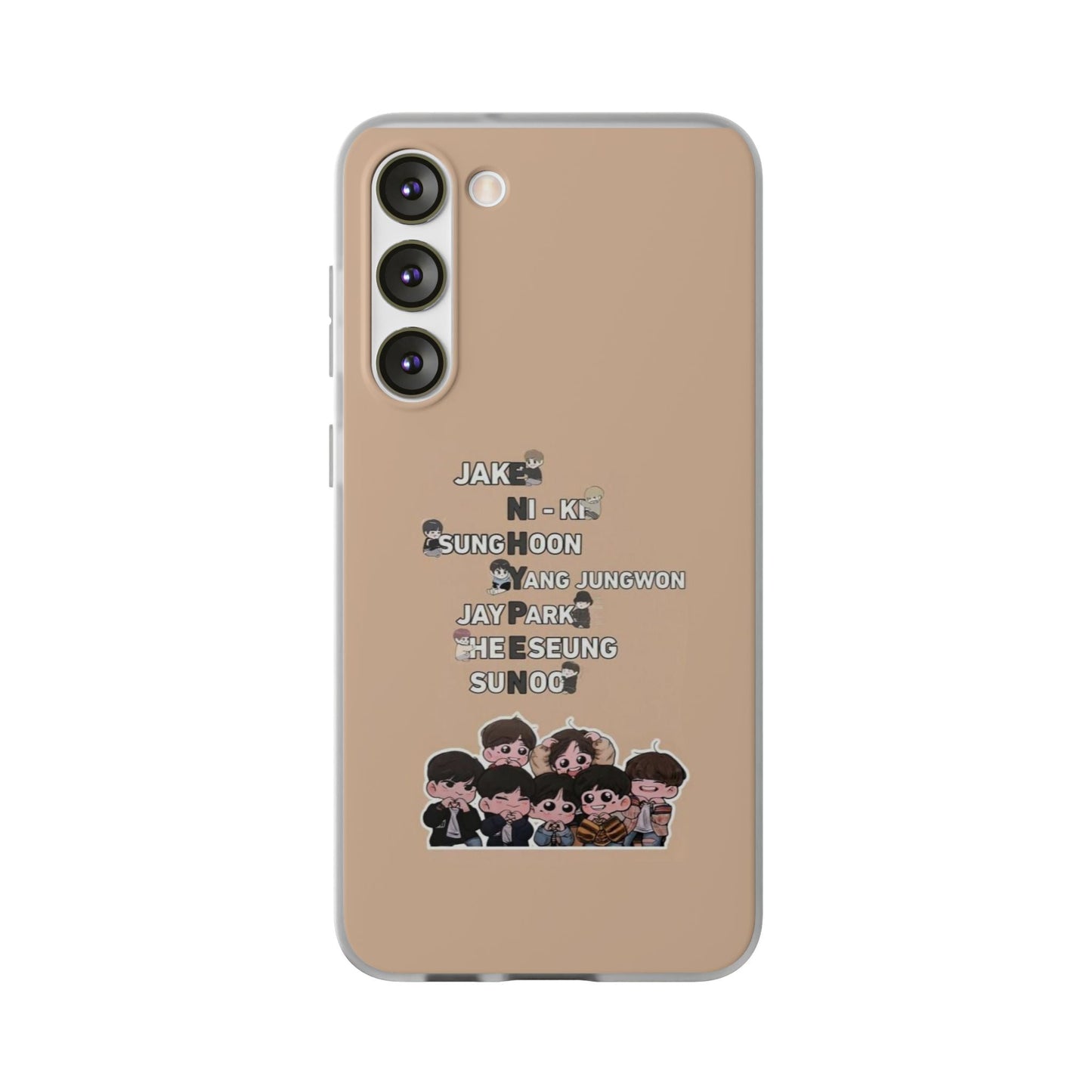 Enhypen Cell Phone Case - iPhone, Samsung and Custom Covers - K - Pop Phone Covers, Gifts for Fans, Stylish Cell Phone Accessories - Beyond The Shoppe